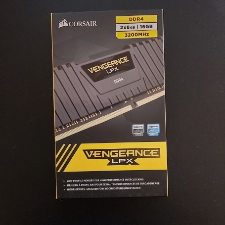 Corsair Vengeance LPX - Black DDR4 2 x 8 Go - 3200 MHz CAS 16